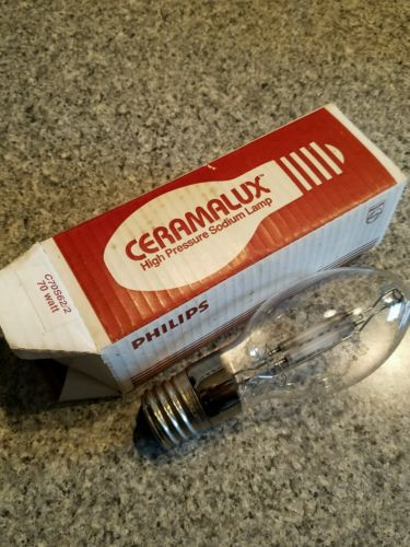 New Ceramalux High Pressure Sodium Lamp Clear 70watt C70S62/2