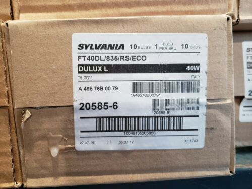 (Box of 10)  Sylvania FT40DL/830/RS/ECO Dulux L 40W 20584-6