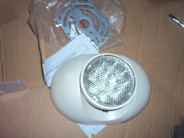 LITHONIA LIGHTING ELA Q L0309 M12  1-Lamp LED Remote Head, 9.6V, 1.5W, White