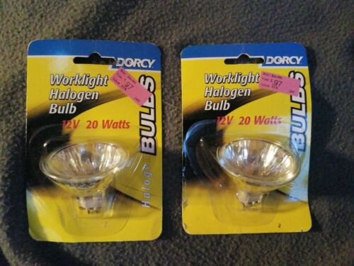 Dorcy 12V 20 Watt Halogen Replacement Light Bulbs Craftsman Worklight #83895 (2)