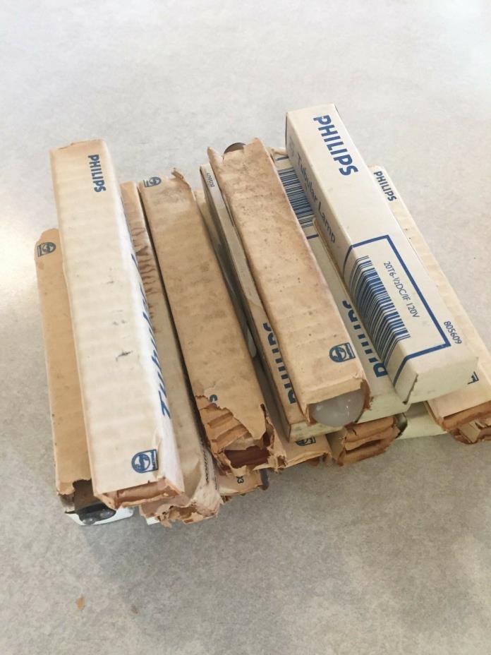 Philips 20T6-1/2 DC/IF 120V Frosted Tube Lot of 30