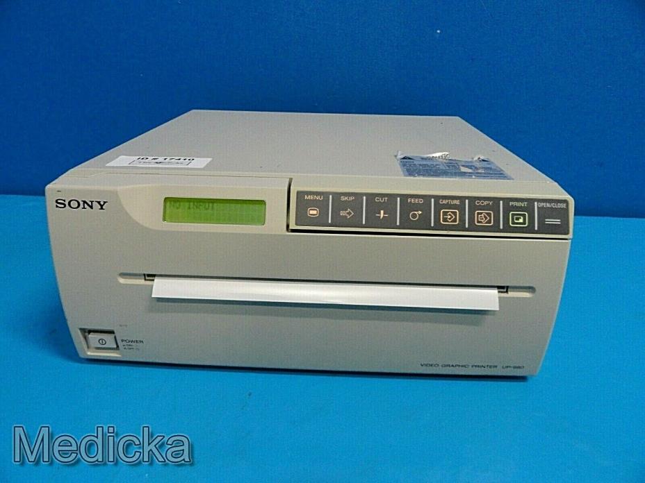 Sony Corporation UP-980 Video Graphic Printer SN# 16455 ~ 17410