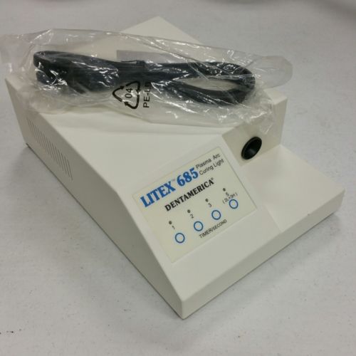NICE - Dentamerica Litex 685 Plasma ARC Curing Light BASE UNIT w/NEW POWER CORD