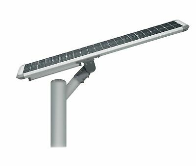LED Solar Street Area Light Fixture - 50 Watts - 6750 Lumens - Type II distribut