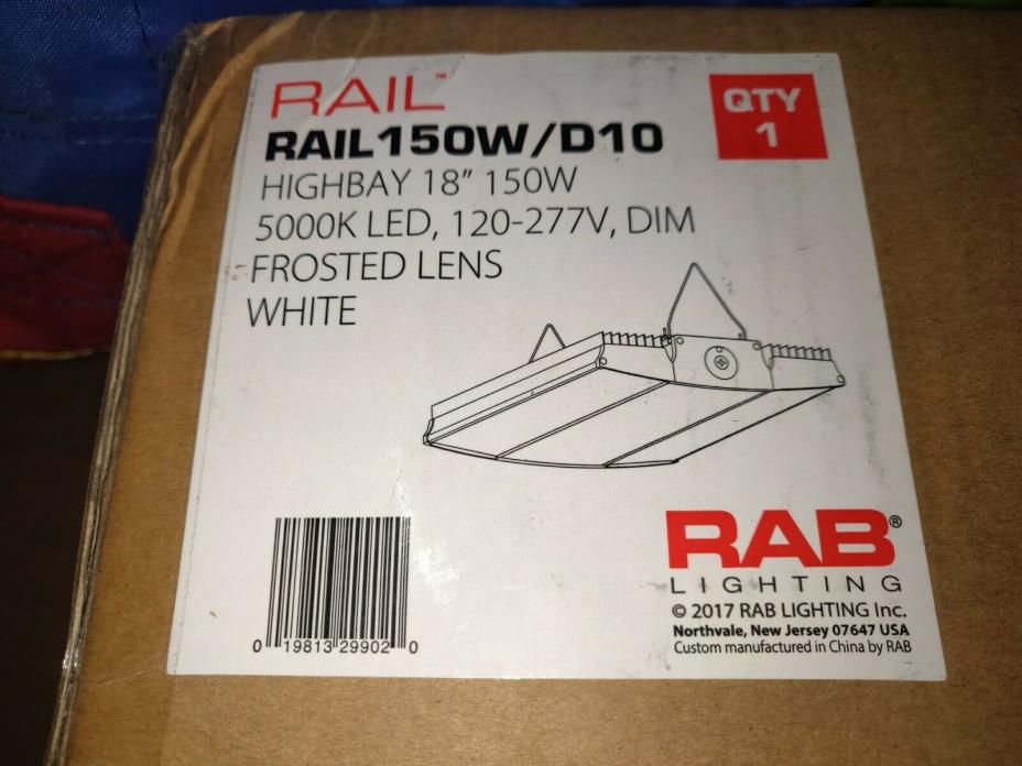 RAB (HIGH BAY) RAIL LED 150w /D10 DIM