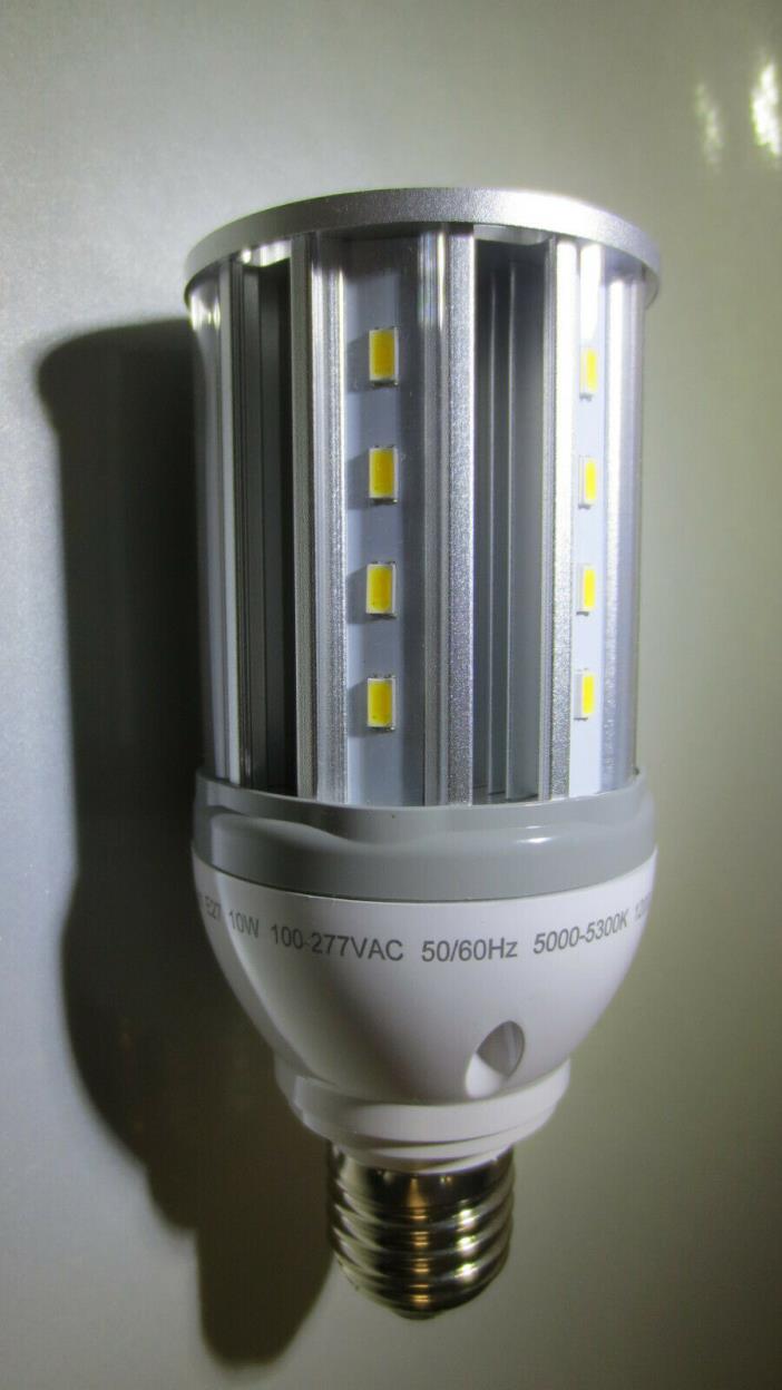 PAIR - 10 Watt LED Commercial Grade Corn Lamp - 5000k, LED Retrofit for 75W HPS