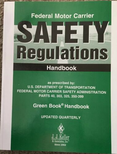 DOT Regulations Handbook,Safety JJ KELLER 765