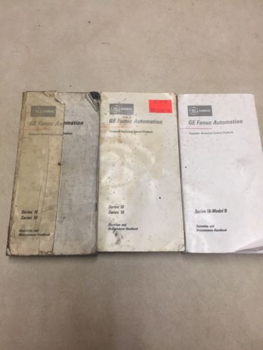 GE Fanuc Automation Series 16-18 Operation & Maintenance Handbook 90's