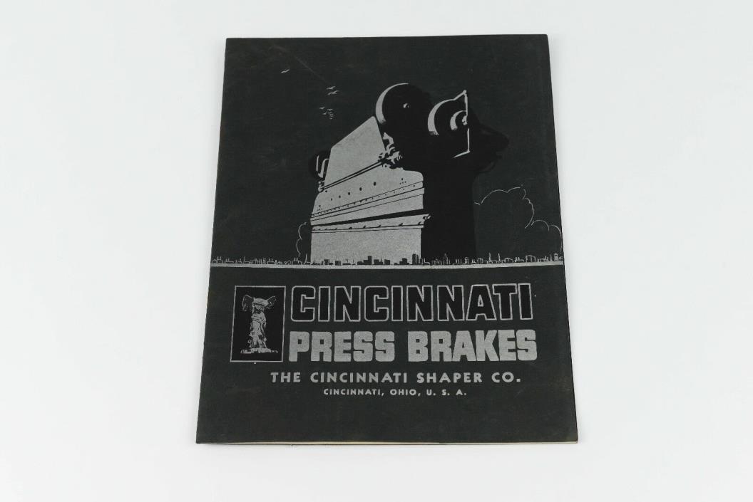 Cincinnati Mechanical Press Brakes 16 Pg. Brochure and Spec. Sheets