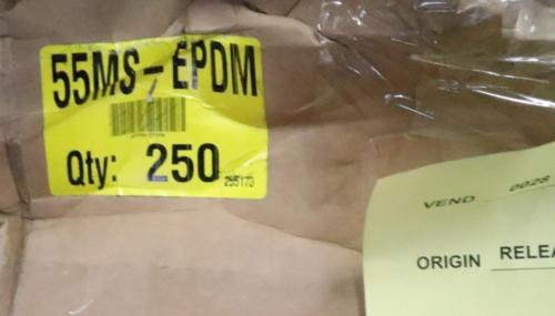 Lot of 250 - EPDM Multiseal Drum Gasket 55MS-EPDM for 55 Gallon Steel Drums