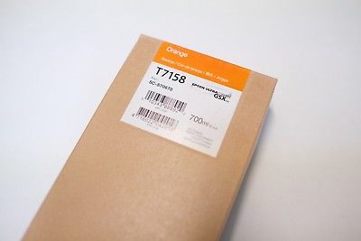 New Epson T7158 Orange Ink Cartridge for SC-S70670/ 70675