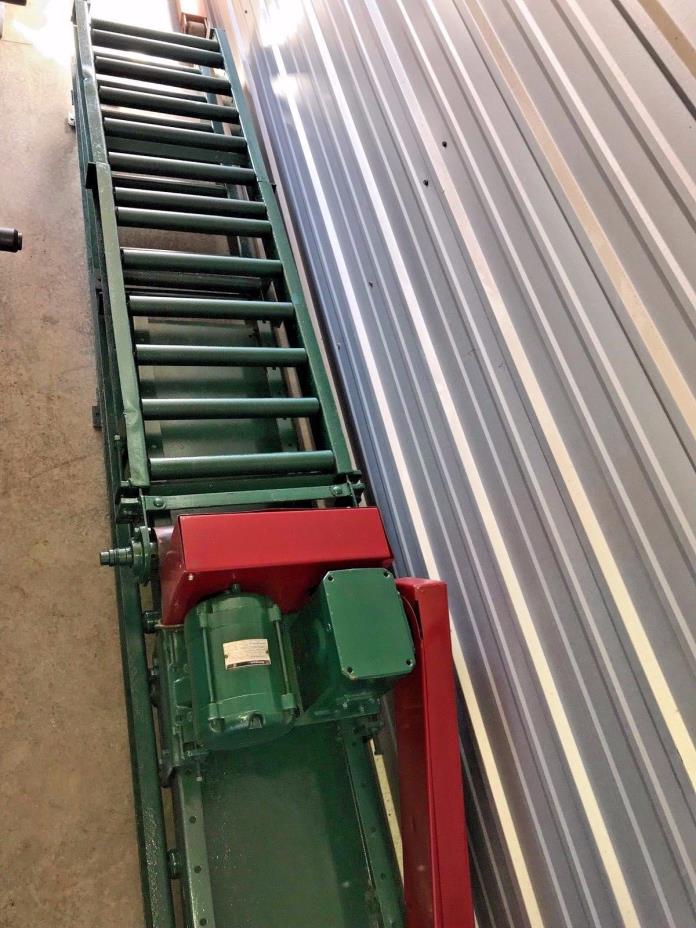 Hytrol Powered Conveyor,  Horizontal Conveyor with Belt