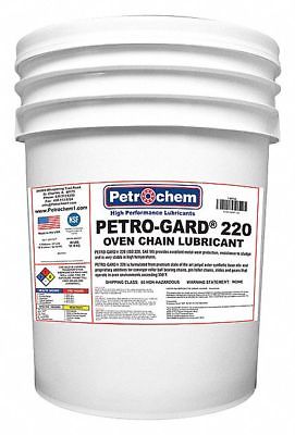 Petrochem Oven Conveyor Chain Lubricant, 5 gal. Container Size PETRO-GARD 220