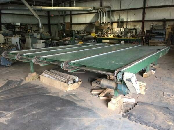 KEIM 15' Material Sorting Lumber Chain Conveyor