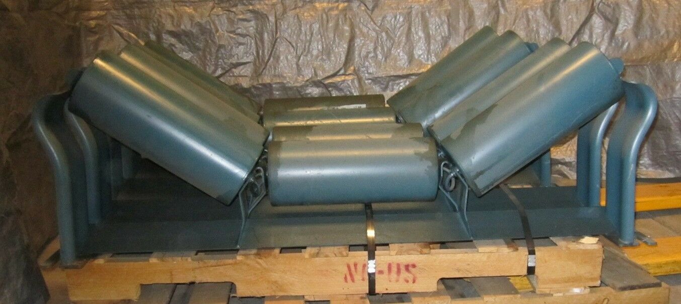 (4) Metso Minerals 4196-35Deg Offset Idlers Regreasable 6
