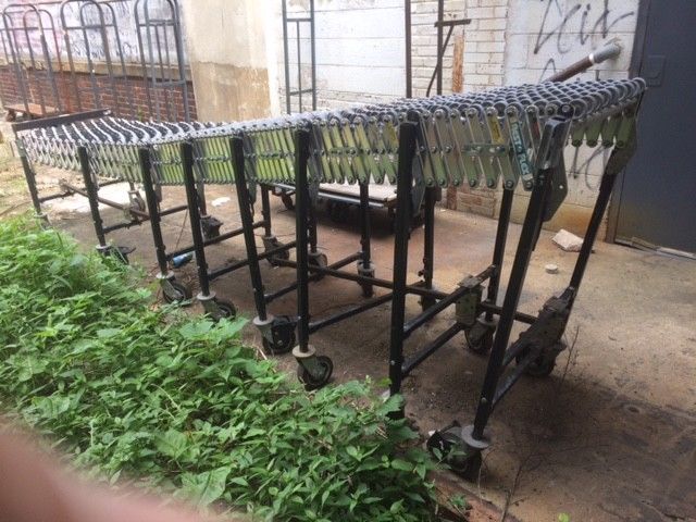 CONVEYOR Rollers Steel Skatewheel Used 24
