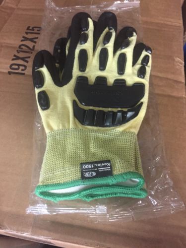 New Dupont Kevlar 1500 Work Gloves—XL
