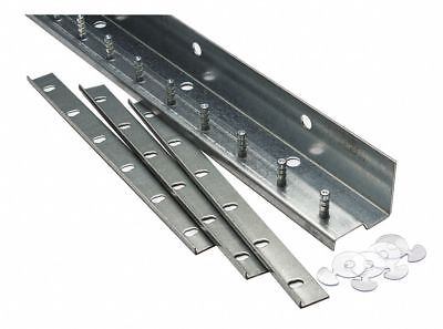 Tmi Galvanized Steel Save-T Loc(R) Strip Door Hardware  Galvanized Steel