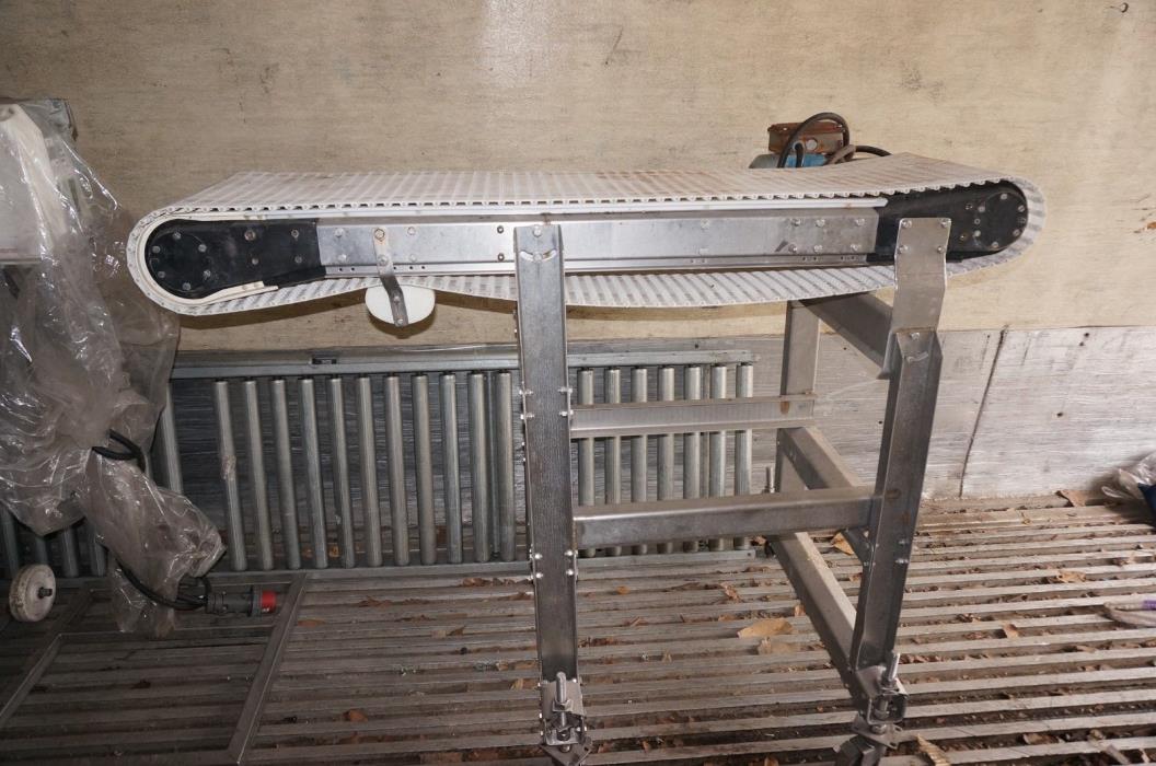Stainless Steel Conveyors from meat packaging facility