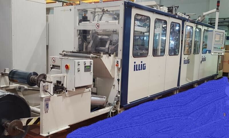 (2008) ILLIG  RDKP 54D Thermoforming Machine with hole punch station
