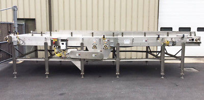 Arrowhead 6’ x 20’ Bi-Directional Accumulation Table, Stainless Steel