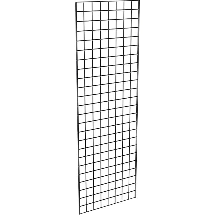 Econoco Black Grid Panel- 6ftx2ft Model# P3BLK26