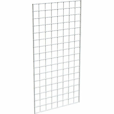 Econoco White Grid Panel- 4ftx2ft Model# P3WTE24