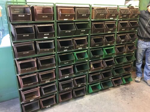 Large 56 Drawer Industrial Parts & Tools Cabinet Wall