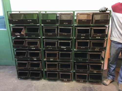 Large 36 Drawer Industrial Parts & Tool Stack Storage Unit Cabinet
