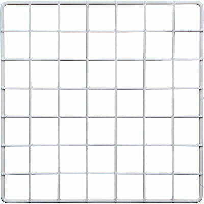 Econoco White Wire Grid Cubbies- 14inx14in Model# GS14/W