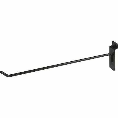 Econonco 12in Slatwall Hook- Black Model# EBL/H12