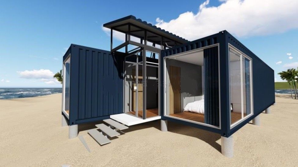 40'ft X2 Shipping Container Home 2Bd/1Bth 960 Sq. Ft