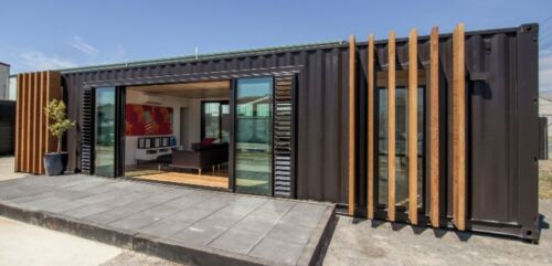 Modern Shipping Container Home 640sqft. Smart Home, Luxury.