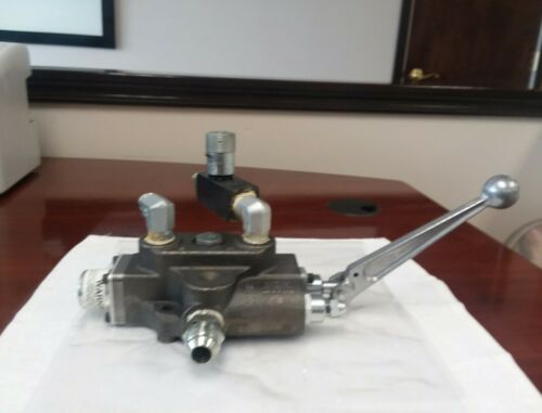 Cross hydraulic valve 3 position 4 way single spool close center CA11ABA0