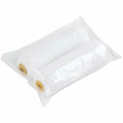 6MR-FB Foam Paint Roller Cover, 6" Length, White (Case 24 Bags, Per Bag)