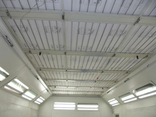 665/HT High Temp Spray Paint Booth Ceiling Filter AFC Booth 37