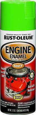 Rustoleum Automotive Rust Preventive Engine Enamel Spray Paint, 12 oz Aerosol