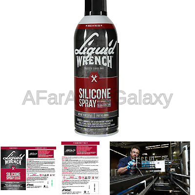 Liquid Wrench M914 Silicone Spray - 11 oz (Package may vary) One Each, 11 oz.