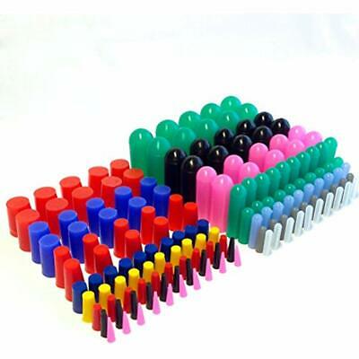 160Pc Ultra High Temp Silicone Rubber Cap Plug Kit For Powder Coating Supplies