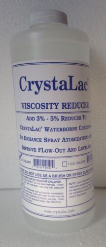 Crystalac Viscosity Reducer Quart Waterbased Thinner