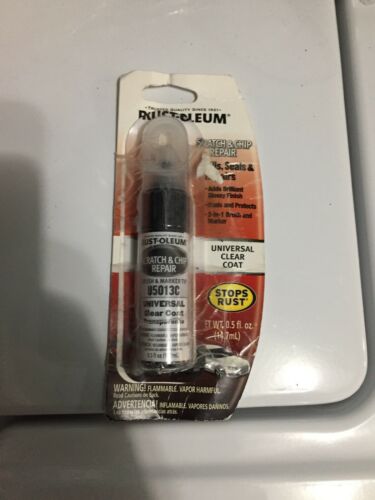 Rust-Oleum Scratch Chip Repair Paint Clear Coat 2 In 1 Brush Pen