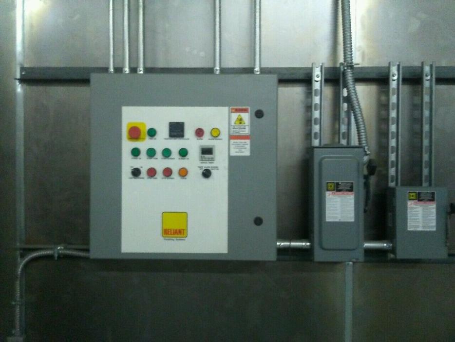 Reliant Powder Coating Recirculation Oven Burner w/ Controls