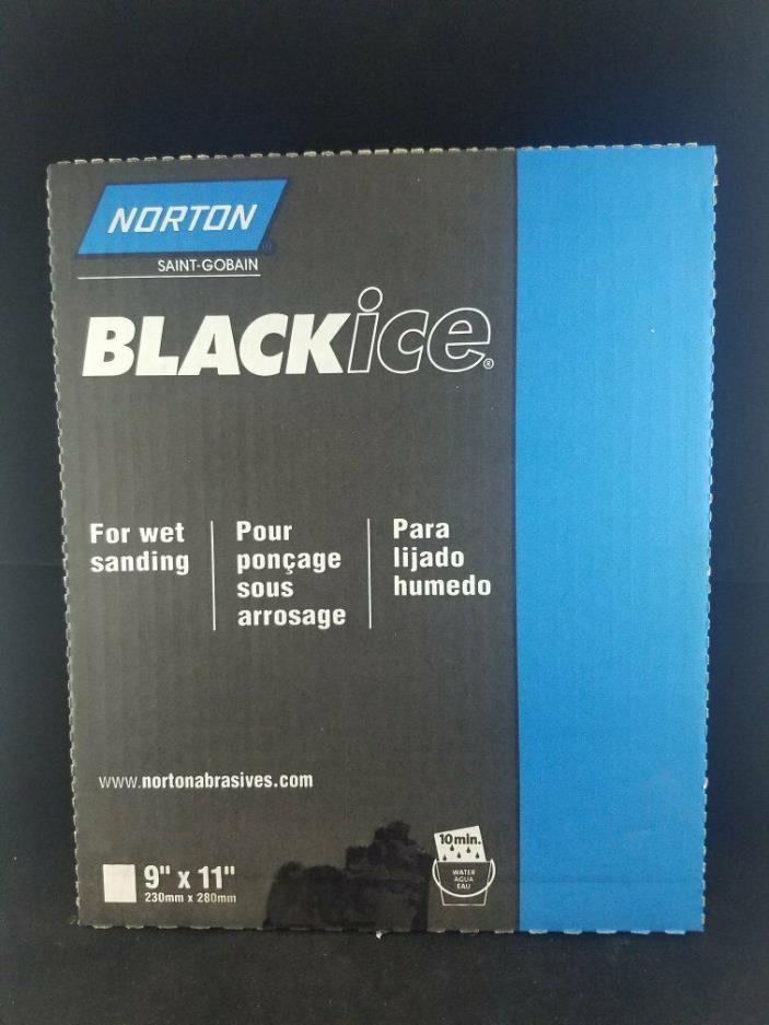 Black Ice Waterproof Sanding Paper Sheets, Grit P320B 9