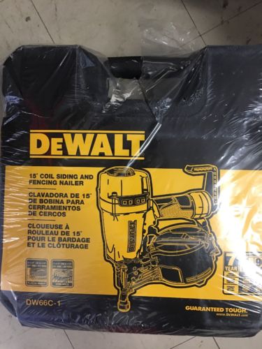 Dewalt Dw66c-1 2-1/2 15 Seg Coil Siding And Fence Nailer