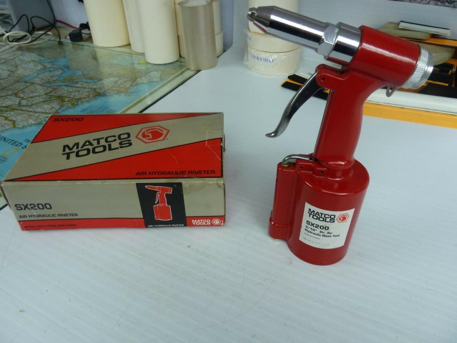 Air Riveter SX200 *MADE BY MATCO* 3/16” NICE