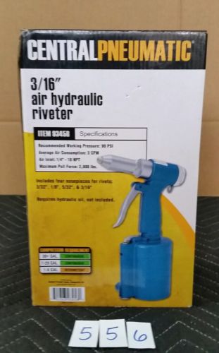 New CENTRAL PNEUMATIC 93458 Air Hydraulic Riveter 3/32