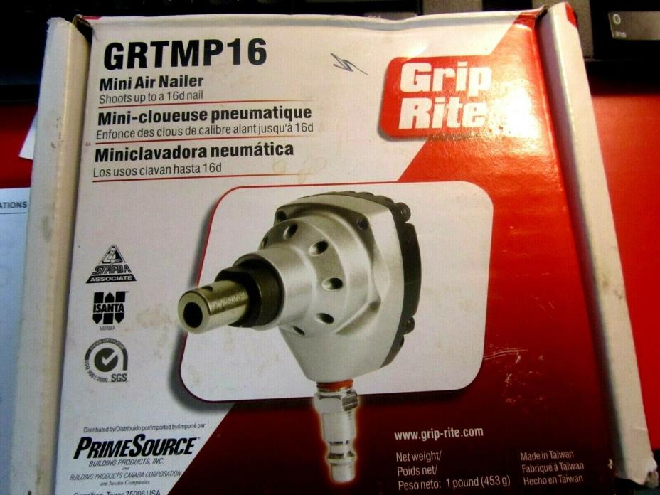 Grip Rite Mini Palm Air Nailer GRTMP16