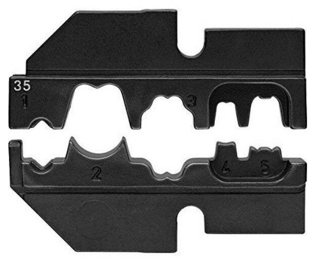 KNIPEX 97 49 35 Crimping dies for spark plug connectors and distributors