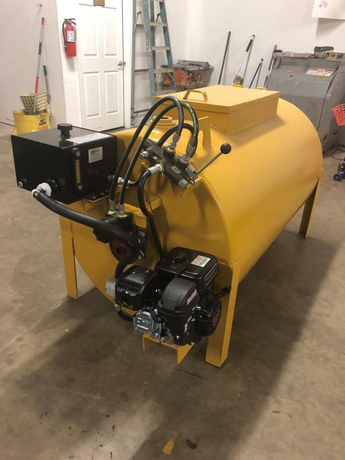 Asphalt seal coat sealcoating tank equipment driveway machine