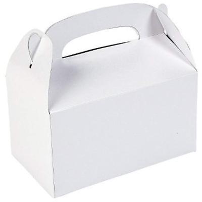 White Paper Treat Boxes 6.25